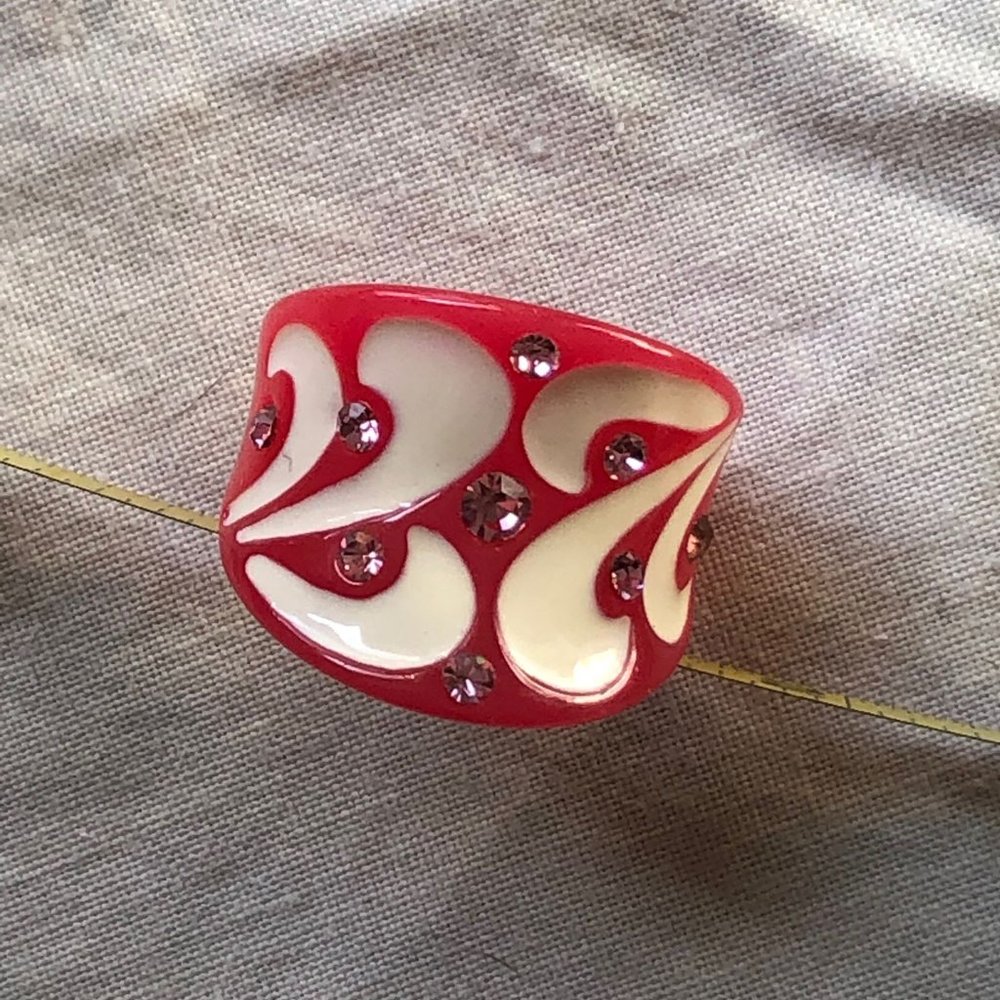 Pink Plastic Ring